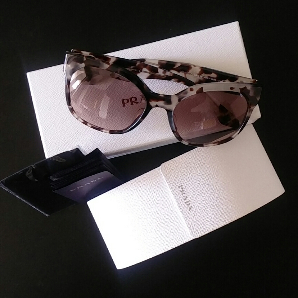 Prada Irregular Catwalk Sunglasses